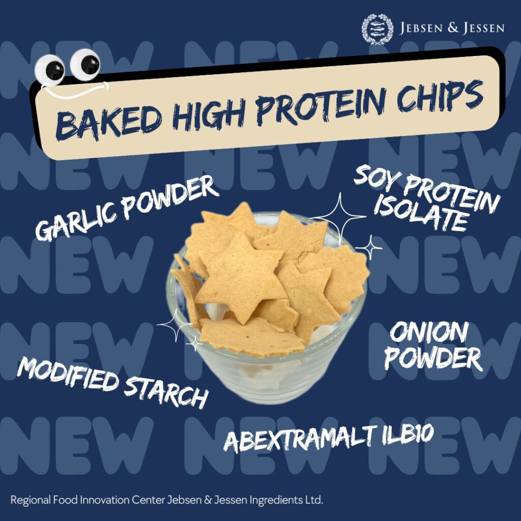 Baked-High-Protein-Chips-Poster-1024x1024 Woman outdoor at summer sunset time having ice cream cone positive happy playful at city street