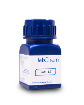 blue plastic sample bottle of JebChem additives