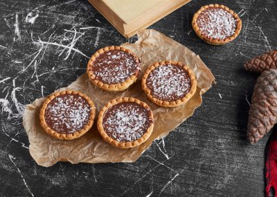 Malt Chocolate Mochi Tart: Soft, Stretchy & Satisfyingly Rich