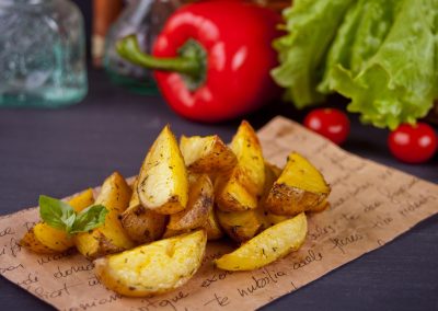 Roast Chicken Flavoured Potato Wedge