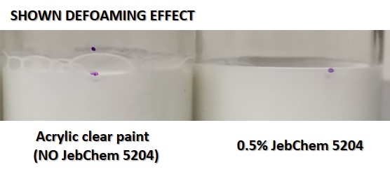 jebchem5204-pic3 Roller Test in Pure acrylic emulsion paint